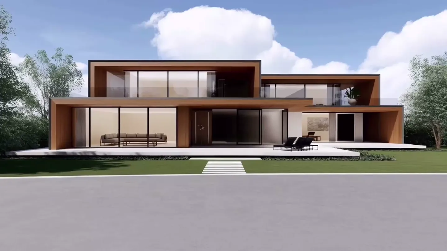 Architectural villa from the GRAPHY website